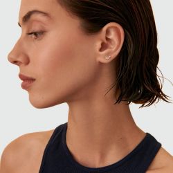 Piercing femme puce agatha croissan doré 02390082-137-tu - piercing-femme - edora - 3