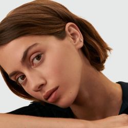 Piercing femme puce agatha  eclair doré 02390075-137-tu - piercing-femme - edora - 2