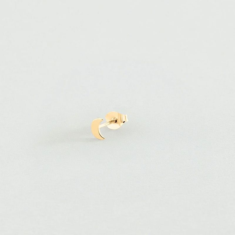 Piercing femme puce agatha miniluna doré 02390036-157-tu - piercing-femme - edora