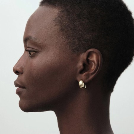 Boucles d'oreilles femme créoles agatha  lea doré 02380560-157-tu – créoles
