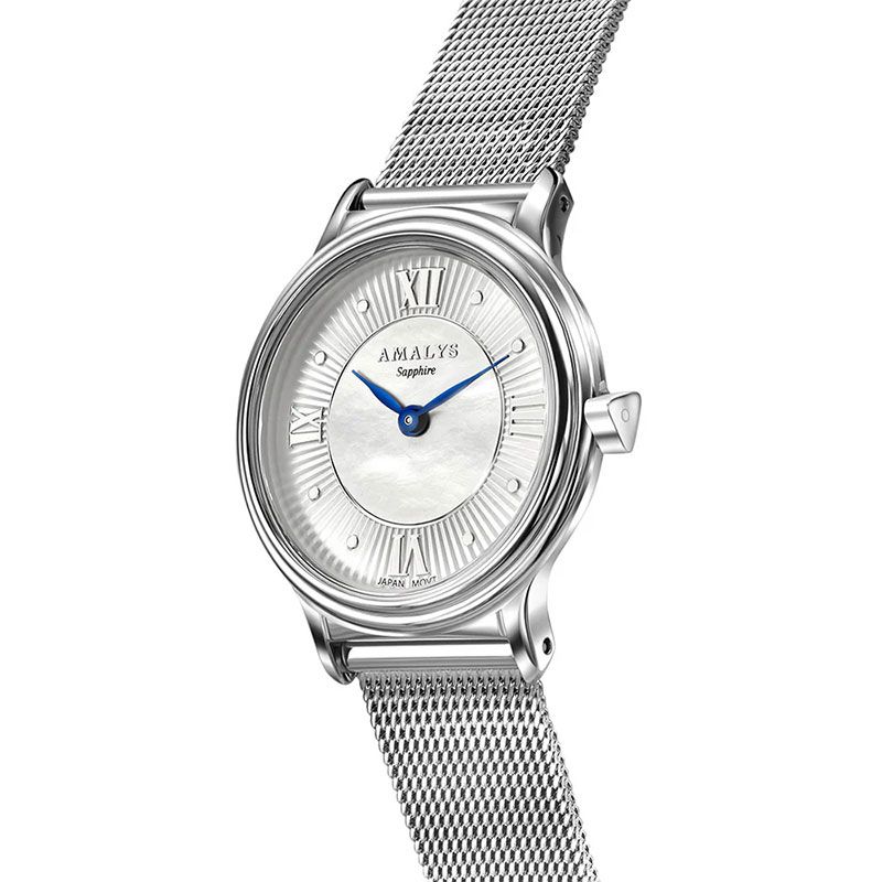 Montre femme amalys giftbox Élise acier argenté - analogiques - edora