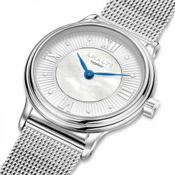 Montre femme amalys giftbox Élise acier argenté - analogiques - edora - 2