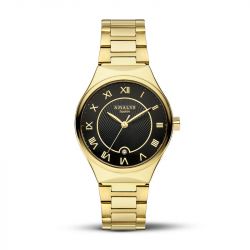 Montre femme amalys isis acier doré - analogiques - edora - 0