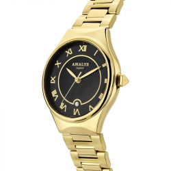 Montre femme amalys isis acier doré - analogiques - edora - 1