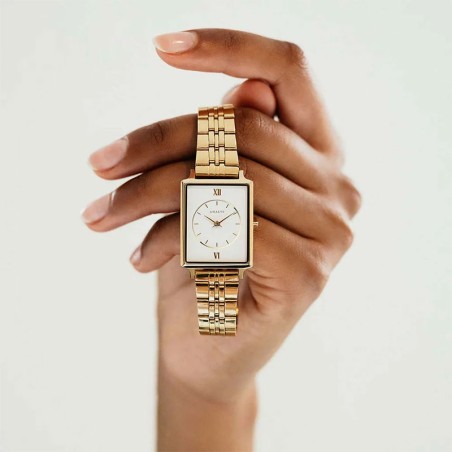 Montre femme amalys kylie acier doré – analogiques