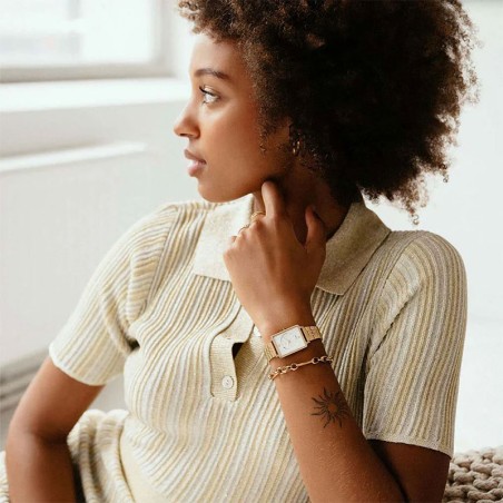 Montre femme amalys kylie acier doré – analogiques