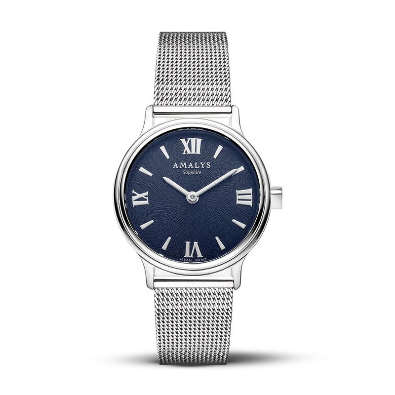 Montre femme amalys marion acier argenté - analogiques - edora