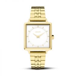 Montre femme amalys mary acier doré - analogiques - edora - 0