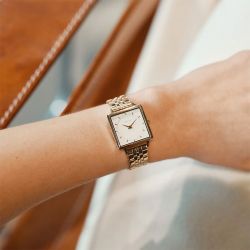 Montre femme amalys mary acier doré - analogiques - edora - 5