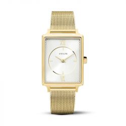 Montre femme amalys selena acier doré - analogiques - edora - 0