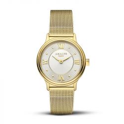 Montre femme amalys sibylle acier doré - analogiques - edora - 0
