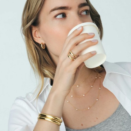 Collier femme ras du cou agatha brillant doré 02690037-137-tu – colliers femme