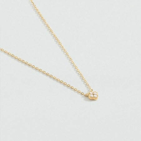 Collier femme ras du cou agatha beloved doré 02690126-137-tu – colliers femme