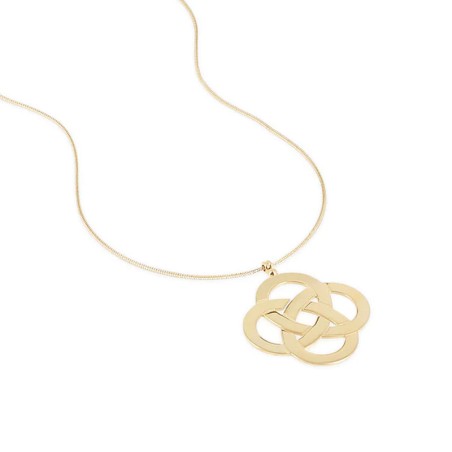 Collier femme sautoir zag bijoux infini doré snl25365-01uni – colliers femme