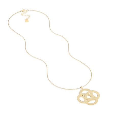 Collier femme sautoir zag bijoux infini doré snl25365-01uni – colliers femme