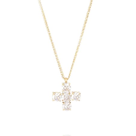 Collier femme sautoir zag bijoux conti doré snm25281-01wht – colliers femme