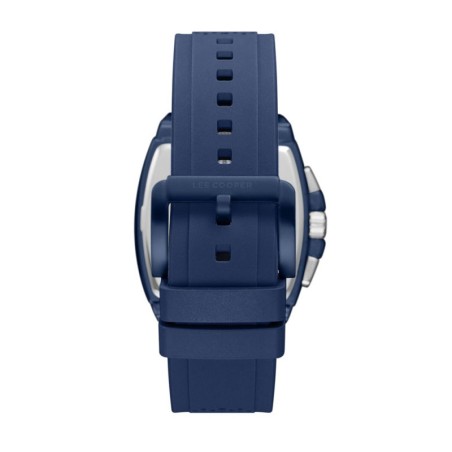 Montre homme chronographe lee cooper silicone bleu lc08081.999 – chronographes