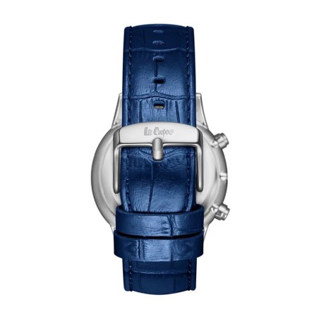 Montre homme chronographe lee cooper marvin cuir bleu lc08154.399 – chronographes