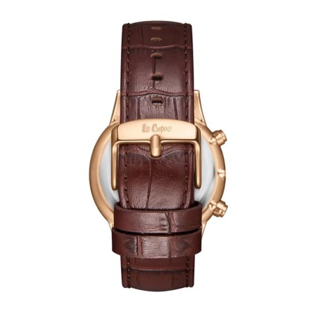 Montre homme chronographe lee cooper marvin cuir marron lc08154.494 – chronographes