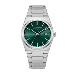 Montre homme  lee cooper stanley  acier lc08196.370 - analogiques - edora - 0