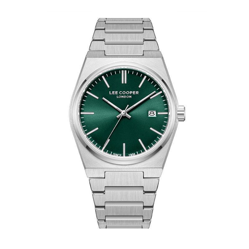 Montre homme  lee cooper stanley  acier lc08196.370 - analogiques - edora