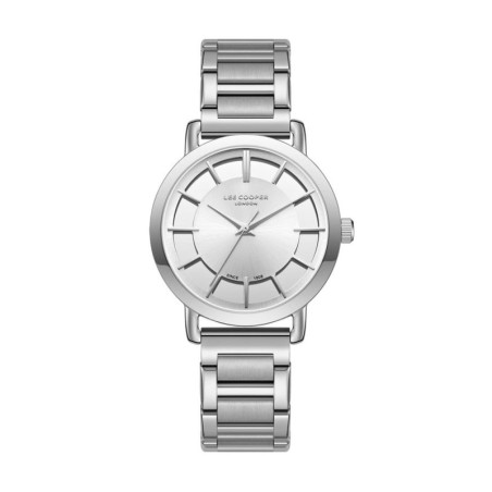 Montre femme lee cooper cheryl acier argenté lc08037.330 – analogiques