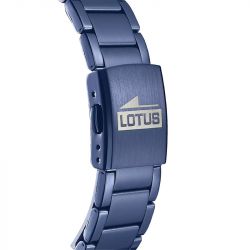 Montre homme lotus minimalist acier bleu 18163/2 - analogiques - edora - 1