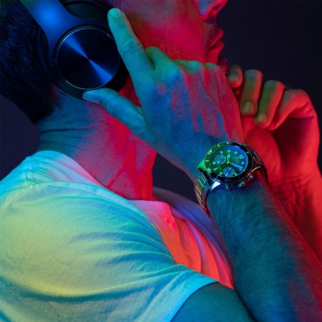 Montre homme connectée lotus hybrid acier 18800/3 – connectées