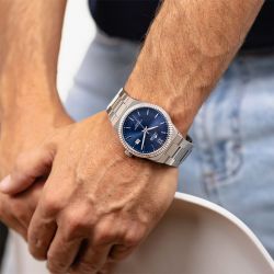 Montre homme lotus acier 18835/2 - analogiques - edora - 1