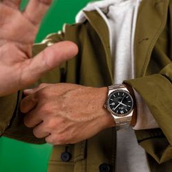 Montre homme lotus acier 18835/3 - analogiques - edora - 3