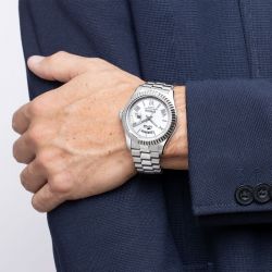 Montre homme lotus acier 18854/1 - analogiques - edora - 1