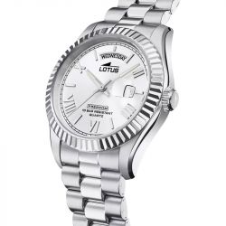 Montre homme lotus acier 18854/1 - analogiques - edora - 2