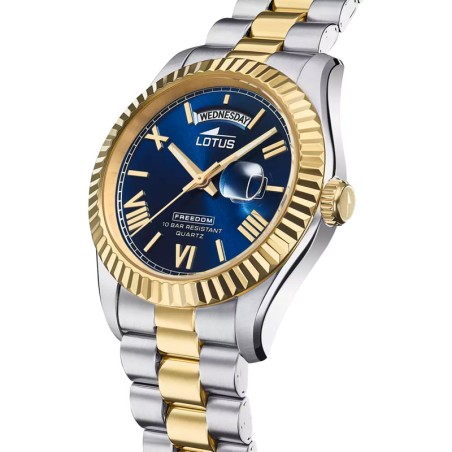 Montre homme lotus freedom  acier 18855/2 – analogiques