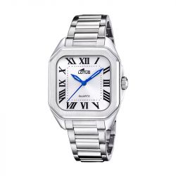 Montre femme lotus square acier 18967/1 - analogiques - edora - 0