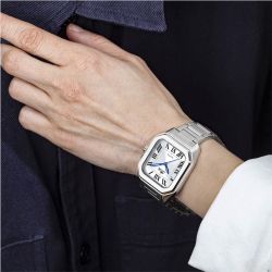 Montre femme lotus square acier 18967/1 - analogiques - edora - 1