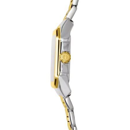 Montre femme lotus square acier bicolore 18969/1 – analogiques