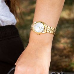 Montre femme lotus freedom acier doré 18993/2 - analogiques - edora - 1