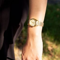 Montre femme lotus freedom acier doré 18993/3 - analogiques - edora - 1