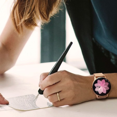 Montre femme connectée lotus smartwatch acier doré rose 50015/a – connectées
