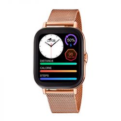 Montre mixte connectée lotus smartwatch acier doré rose 50045/1 - montre connectée homme & femme - - connectees - edora - 0