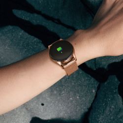 Montre femme connectée lotus smartwatch acier doré rose 50001/a - montre connectée homme & femme - - connectees - edora - 1