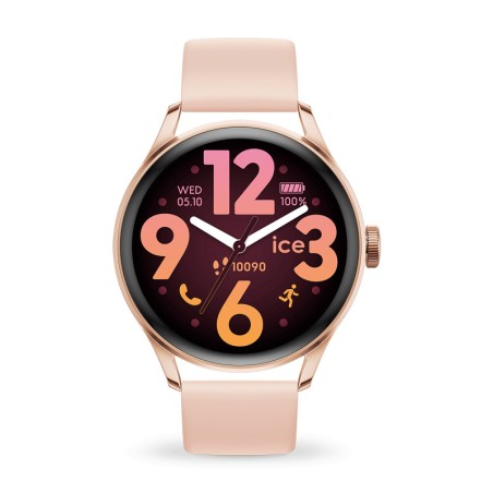 Montre femme ice smart 3.0. connectée silicone rose 025103 – analogiques