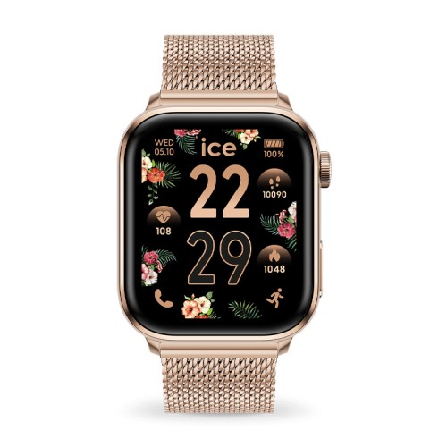 Montre Mixte ICE smart 3.0 rectangulaire 1.78Rose-Gold Milanese024304