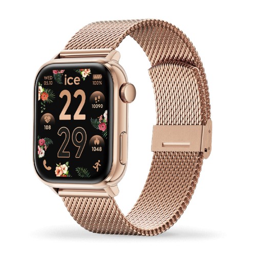 Montre Mixte ICE smart 3.0 rectangulaire 1.78Rose-Gold Milanese024304