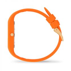 Montre femme ice glitter multicolore et silicone rouge 022574 - analogiques - edora - 2