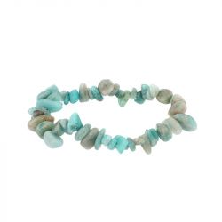 Bracelet baroque edora collection terra nata omaï amazonite pérou edo3701459018468 - bracelets-elastique - edora - 2