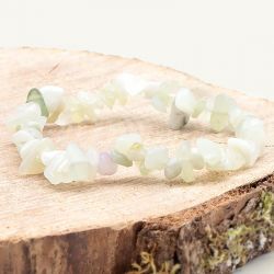 Bracelet baroque edora collection terra nata arva jade de chine edo3701459018925 - bracelets-elastique - edora - 0