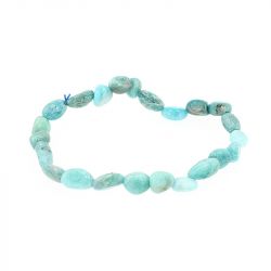 Bracelet pierres roulées edora collection terra nata kora amazonite pérou edo3701459033287 - bracelets-elastique - edora - 2