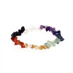 Bracelet baroque edora collection terra nata volna 7 chakras edo3701459044405 - bracelets-elastique - edora - 2