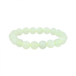 Bracelet boule terra nata lyora  jade de chine edo3701459012176 - bracelets-elastique - edora - 1